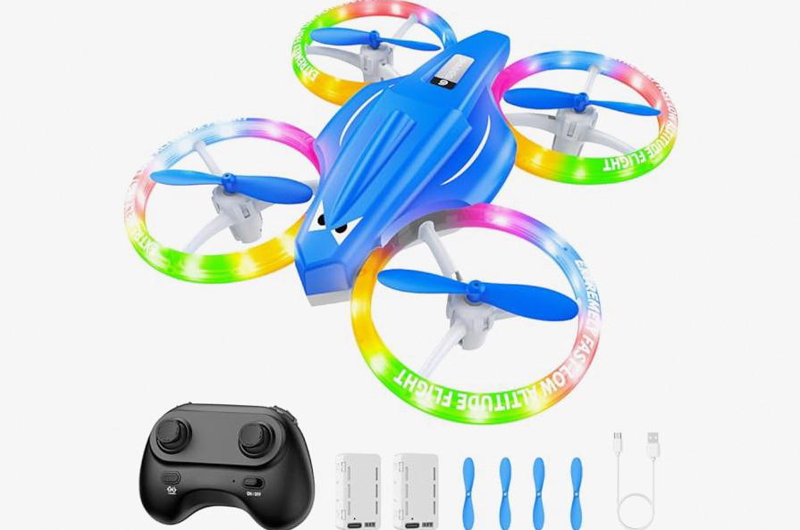 ALTITACO Drones for Kids With Cool Light, Kids Drone with 3D Flip, Altitude-Hold, Self-Rotation, Headless Mode, 3 Speed Modes, One-Click Take-off/Landing, Mini Drone for Christmas, Beginners, Indoor product image