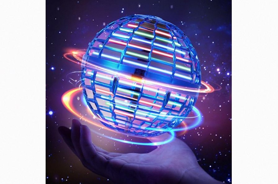 Kidsjoy Fly Orb Hover Ball Floating Boomerang Spinner Drone Balls - Cool Toys Gifts for 6-15 Year Old Boys & Girls (Blue) (Blue_01) product image