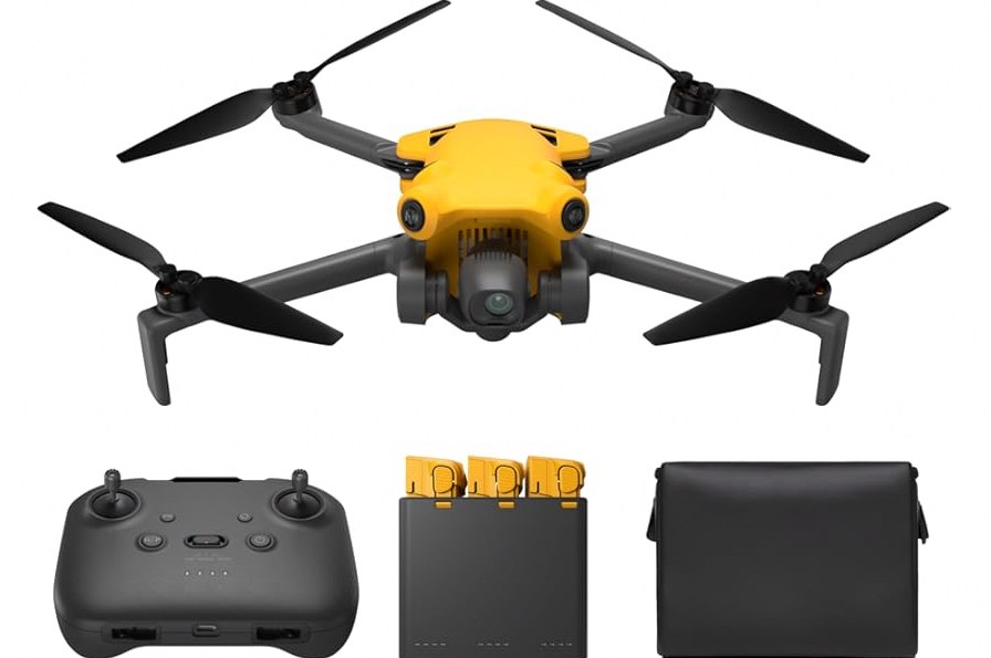 SKYROVER X1 Fly More Combo, Drone with Camera 4K for Adults, 8K Photo, Under 249g, 50000ft Transmission, 96-Min Flight Time with 3 Batteries product image