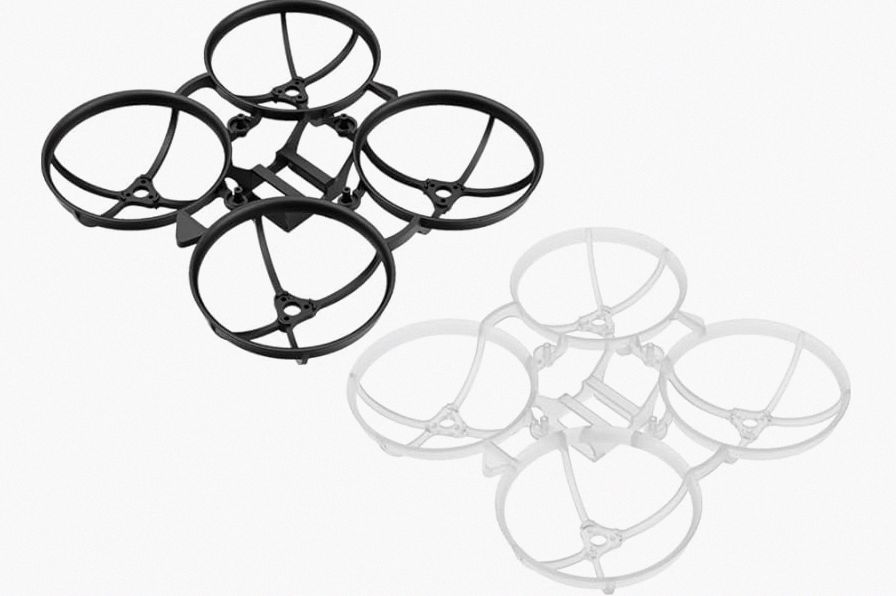 BETAFPV 2pcs Air75 II Brushless Whoop Frame Kit with Motor Fix Slot, Ultra Light, Lowered Profile, for DIY Ultra Light 75mm 1S Racing Whoop Drone with Matrix 1S FC 07XX 08XX 1102 Motors 40mm Propeller product image