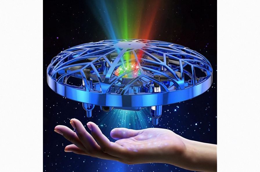 Hand Operated Drone Toy for Kids - Easy Fly Hover Drone with AI Motion Sensor, Rechargeable Drones for Kids 8-12 & 6-8, Safe Mini Quadcopter with Auto Hover, 360 Flip/Roll, Perfect Boys Girls Drones for Age 4-6-8-12 Birthday Gifts product image