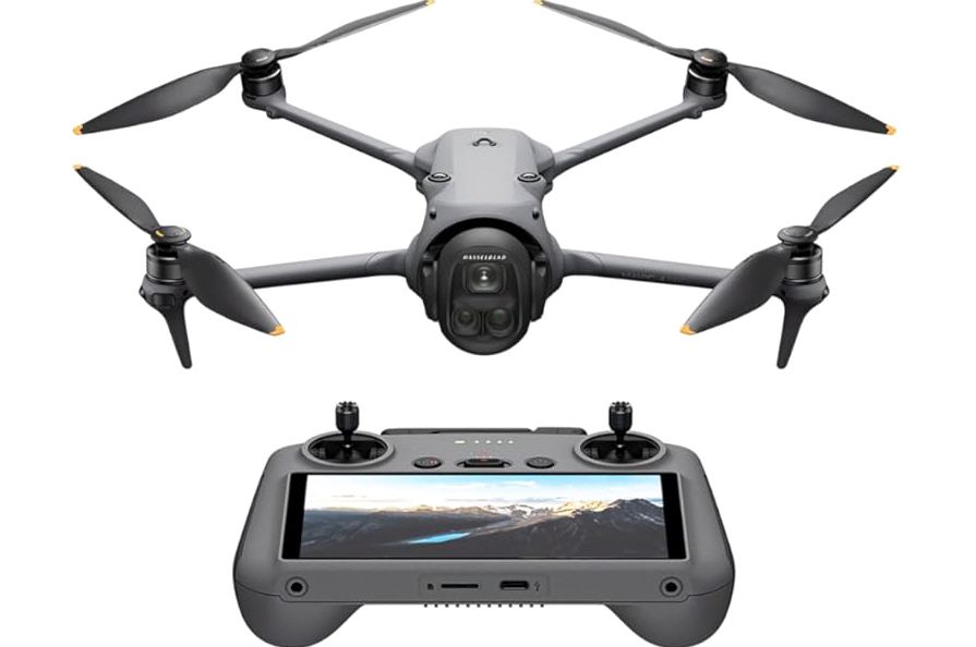 DJI Mavic 4 Pro Drone with DJI RC 2, Flagship Tri-Camera Drone with 100MP 4/3 CMOS Hasselblad Camera, for Professionals, 30km/18.6mi Video Transmission, 51-Min Max Flight Time product image