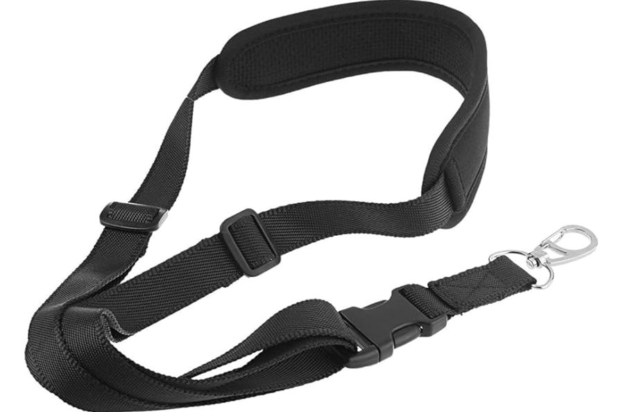 TXEsign Adjustable and Detachable Remote Controller Lanyard Padded Neck Strap for DJI Drone Phantom 3 4 Pro Inspire 1 (Black) product image