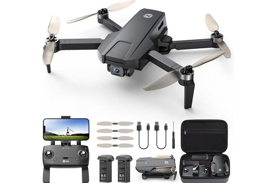 Holy Stone HS720S GPS Drone with Camera for Adults 4K Video, under 249g, 5G 2KM Tranmisson, Smart Fly, Follow Me, 2 Batteries 42-Min Flight Time, Auto Return, Beginner Friendly Mode product image