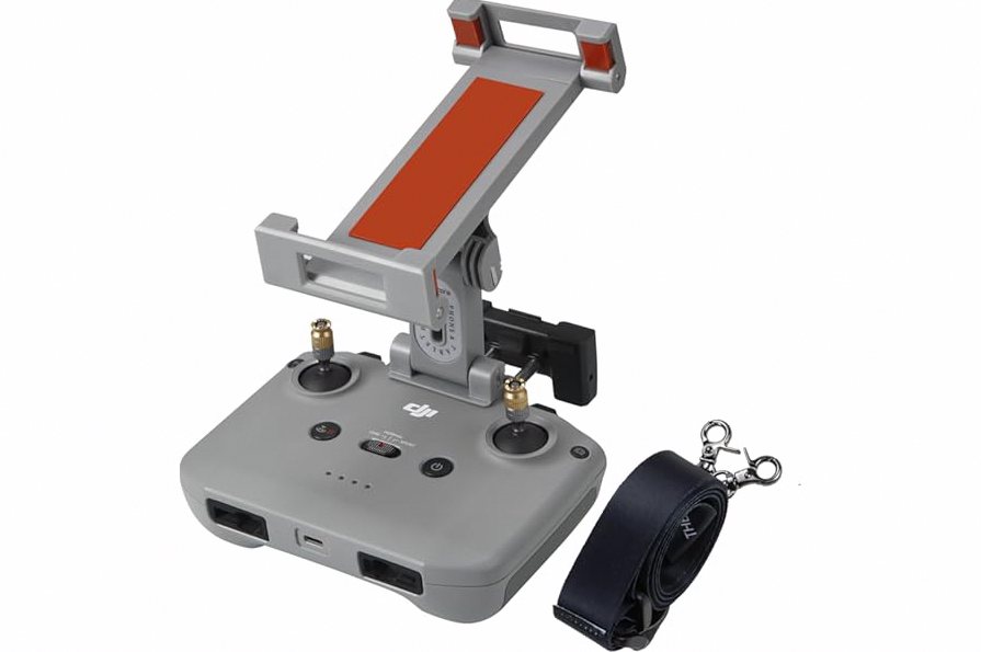 Hanatora RC-N3 N2 N1 N1C Remote Controller 4.7-13 Inch Tablet Holder Mount for DJI Flip,Neo,Air 3S/3/2S/2,Mavic 3 Classic,Mini 4K/5/4 Pro/3/2/2 SE Drone,Extended Control Phone Clip with Lanyard product image